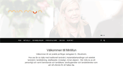 Desktop Screenshot of minmun.se